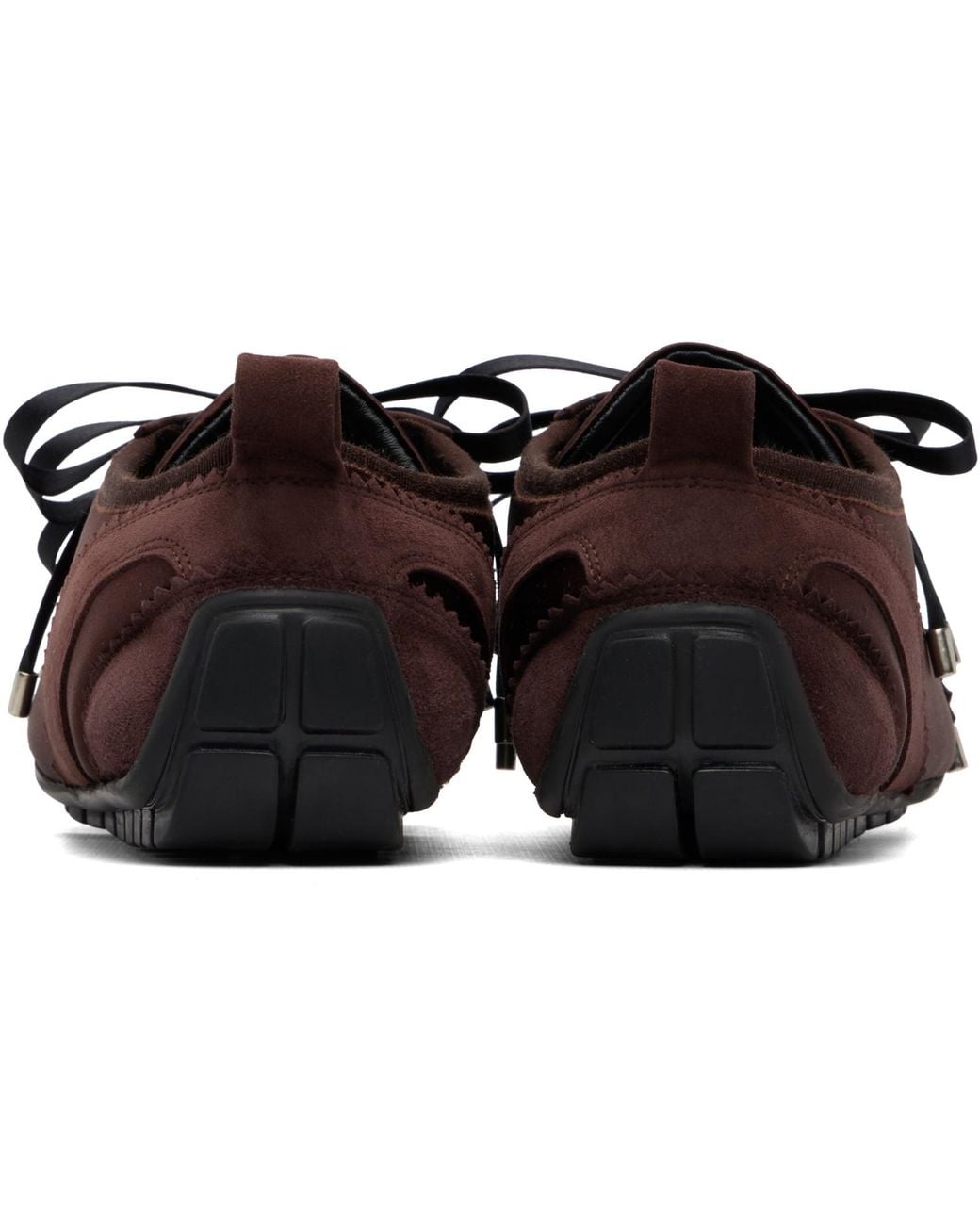 Simone Rocha Brown Ballerina Grip Sneakers for men