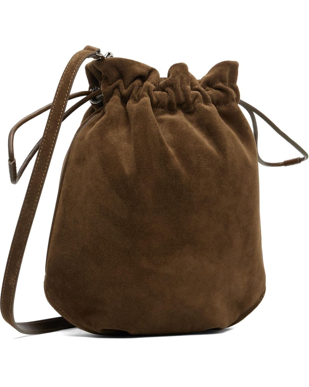 Vivienne Westwood Brown Drawstring Pouch Bag