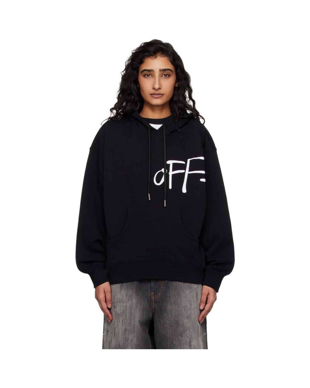Pull À Capuche Shared Noir Off-White c/o Virgil Abloh en coloris Black
