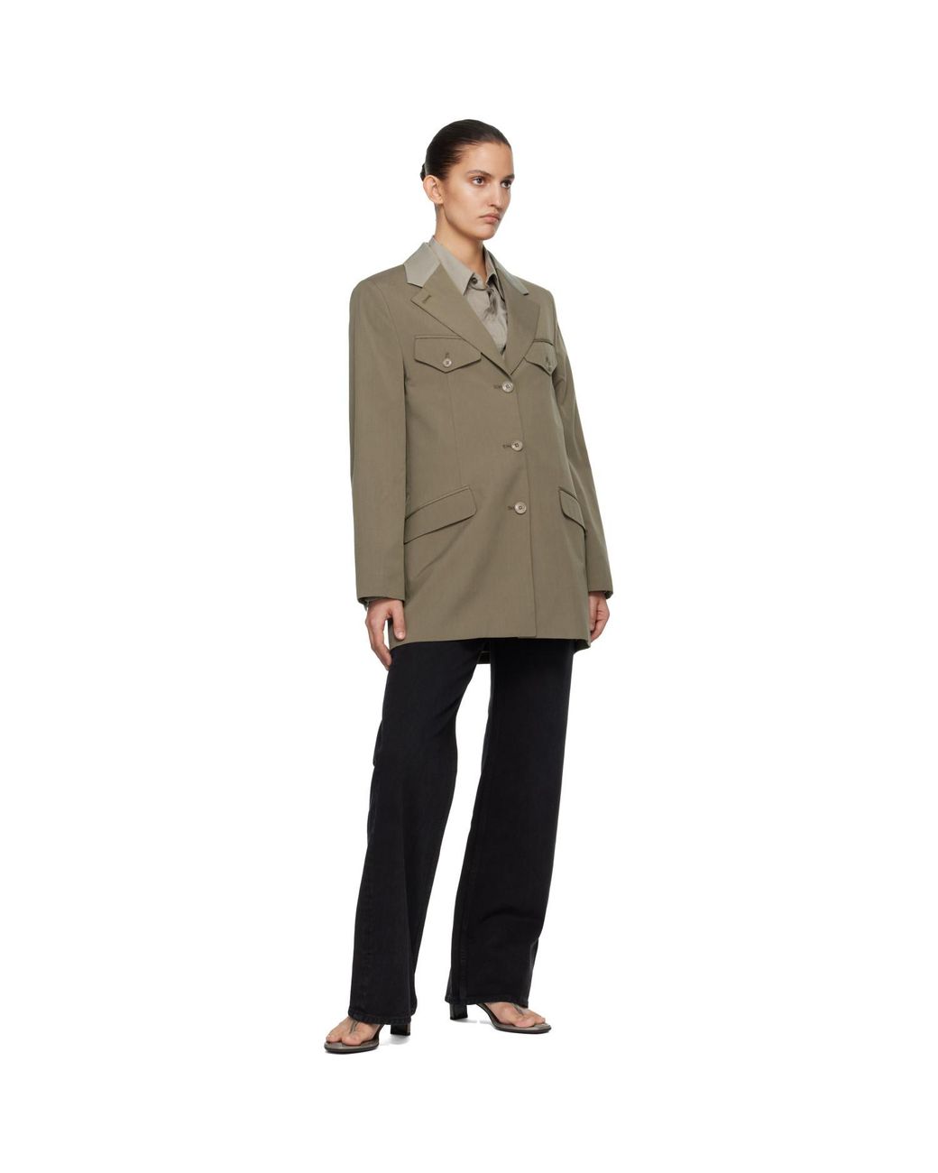 Our Legacy Natural Khaki Cruise Blazer