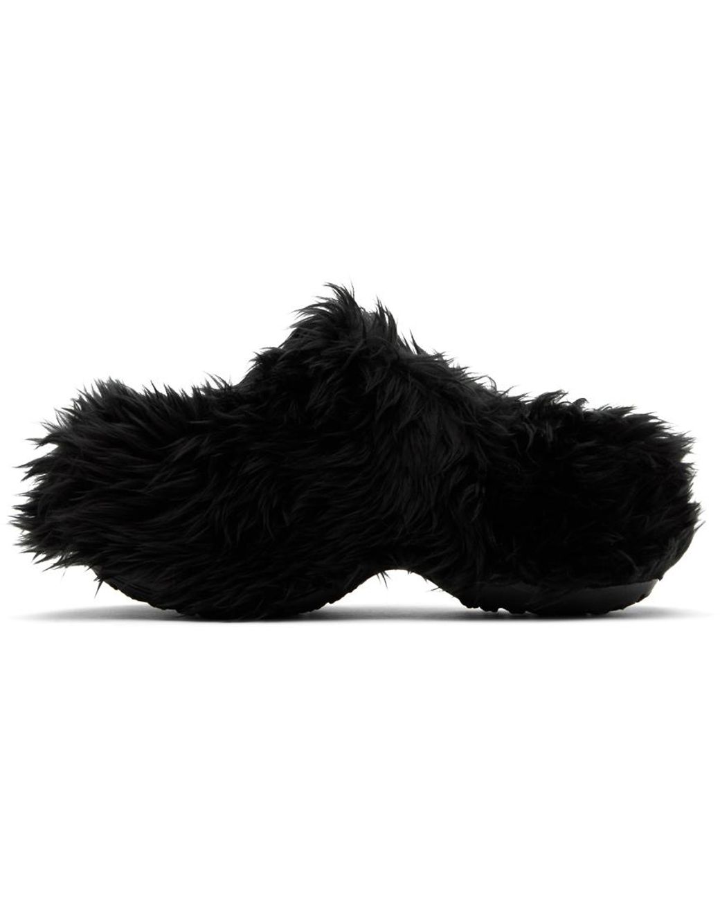 【BALENCIAGA】Crocsエディション fakeファー スリッポン 関税込【BALENCIAGA】Crocsエディション fakeファー スリッポン