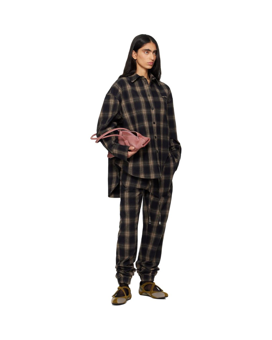 The Attico Black Long Trousers
