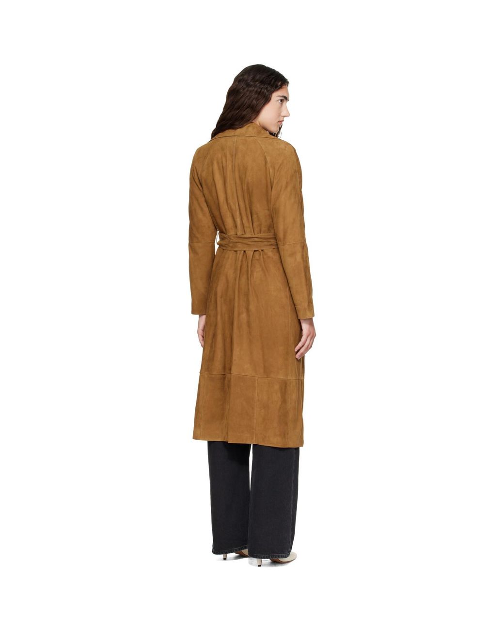 Arma Metallic Tan Yava Suede Jacket
