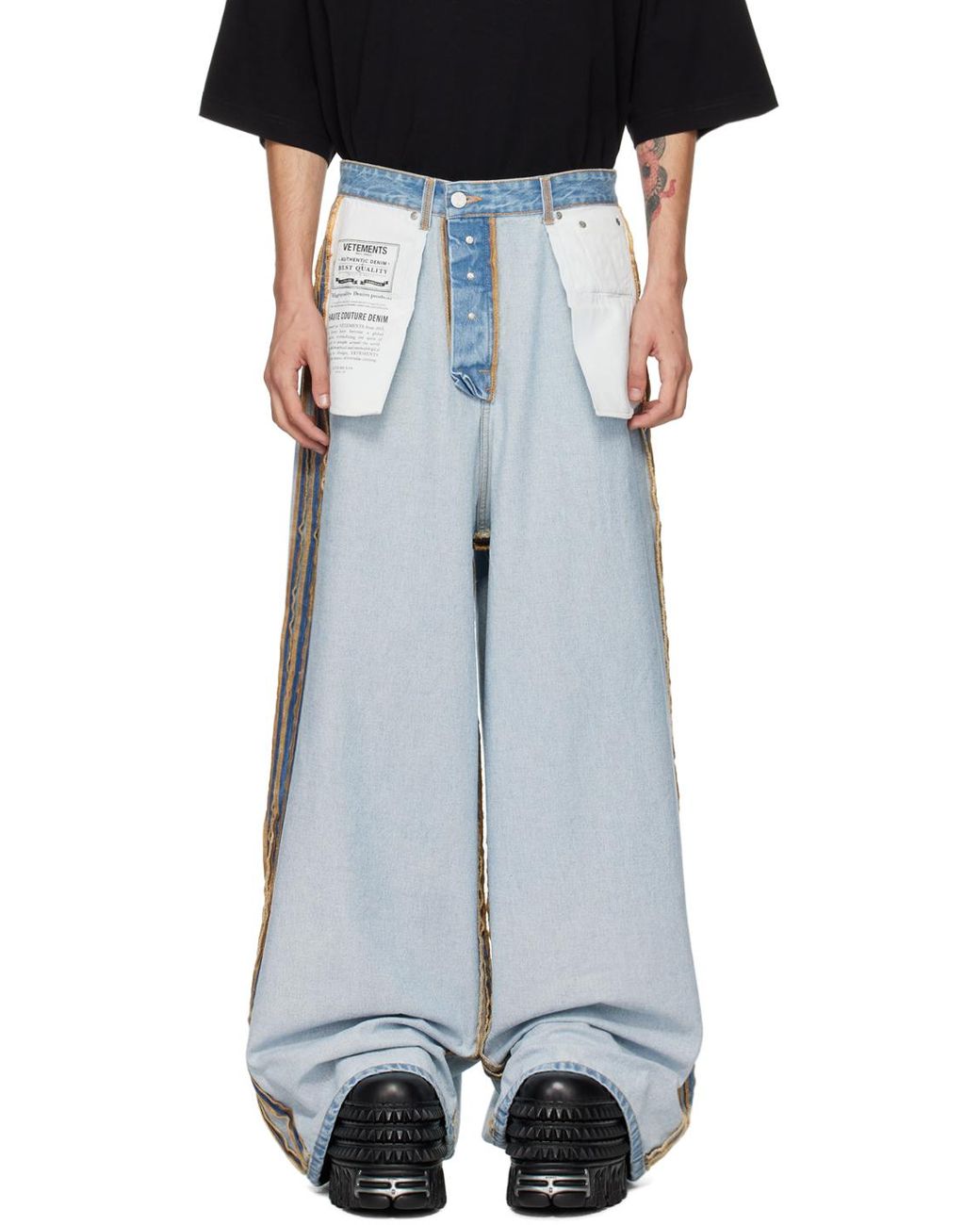 Vetements Inside-Out Baggy Jeans – Antidote Fashion and