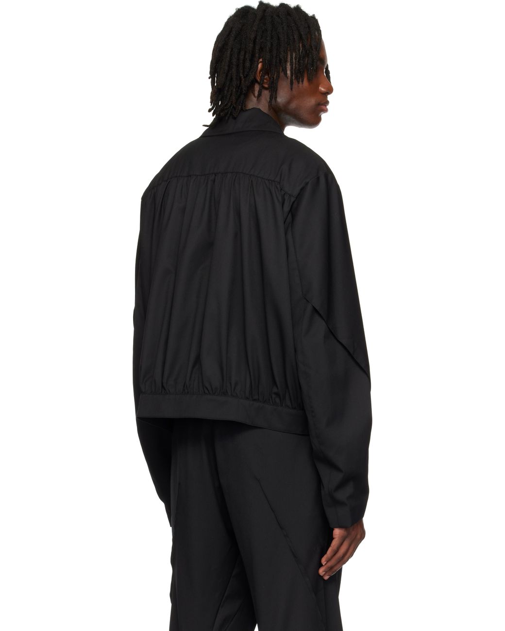 【最終値下げ】cmmawear Batwing Jacket Batwing Piercing Jacket in Black – SVRN