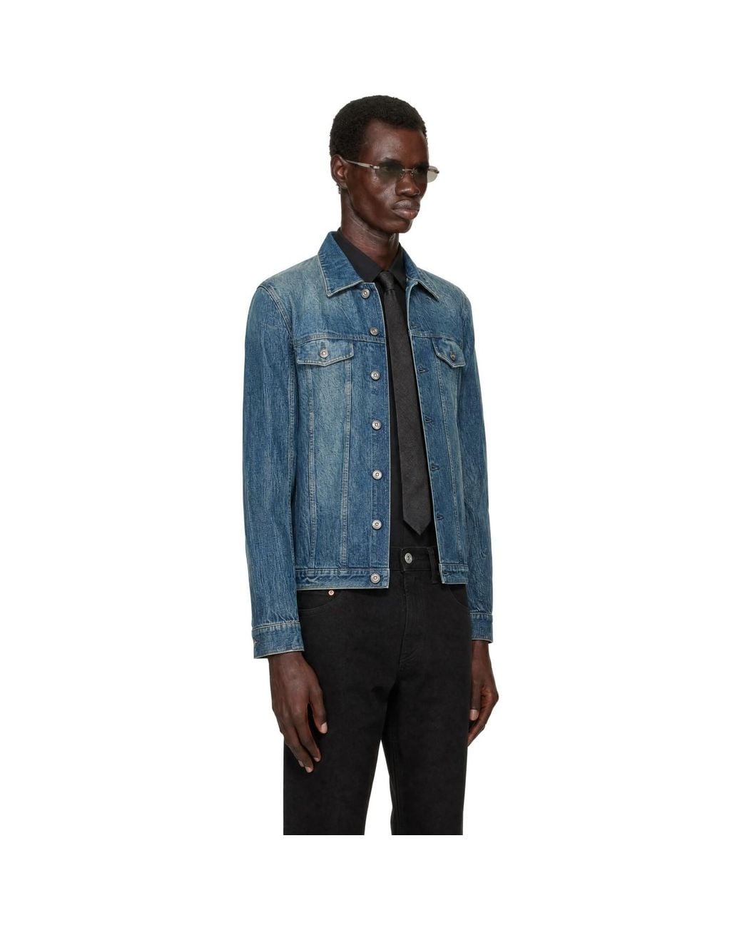 Our Legacy Blue Shackle Jacket for men