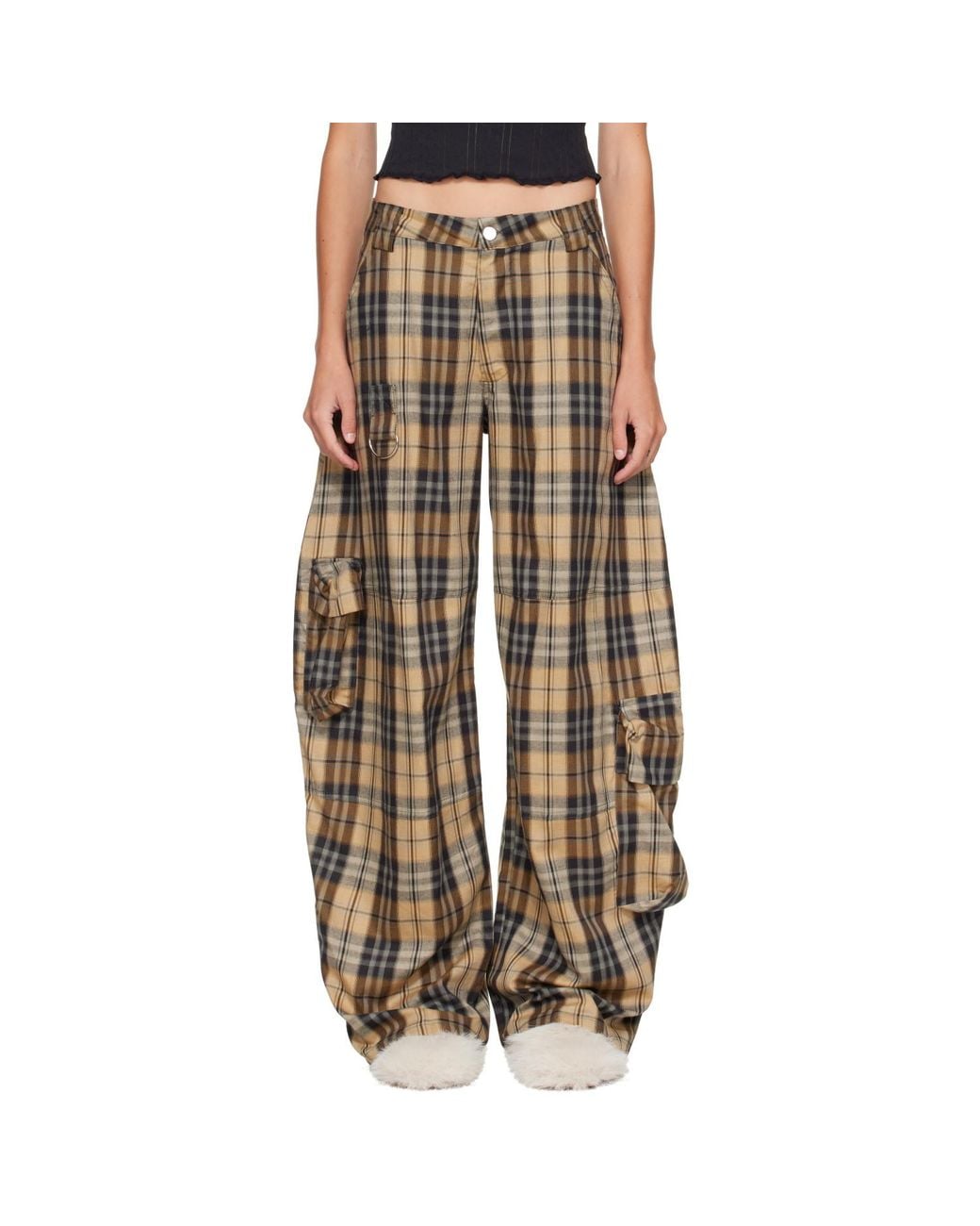 Collina Strada Multicolor Lawn Cargo Pants
