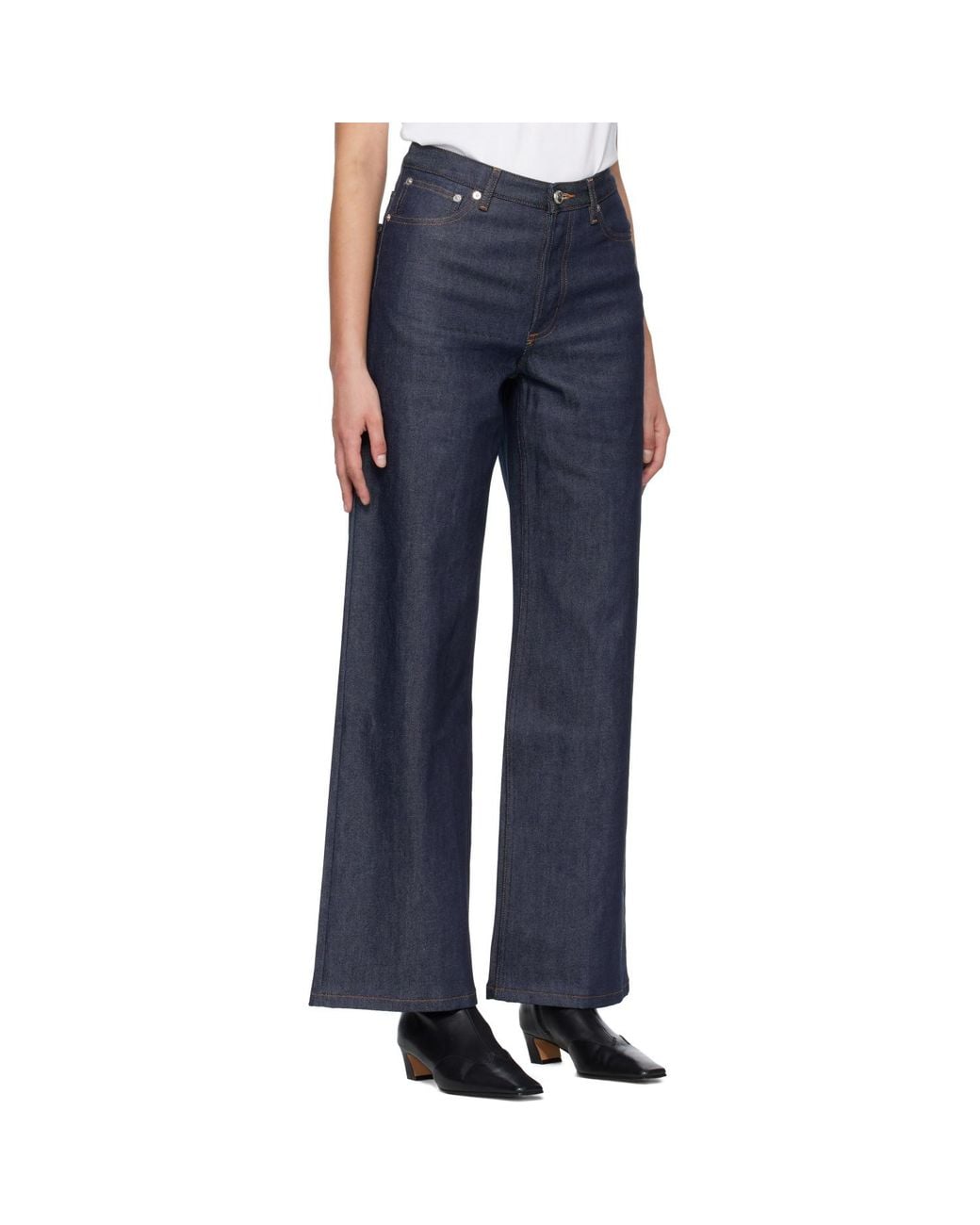 A.P.C. Blue Elisabeth Jeans