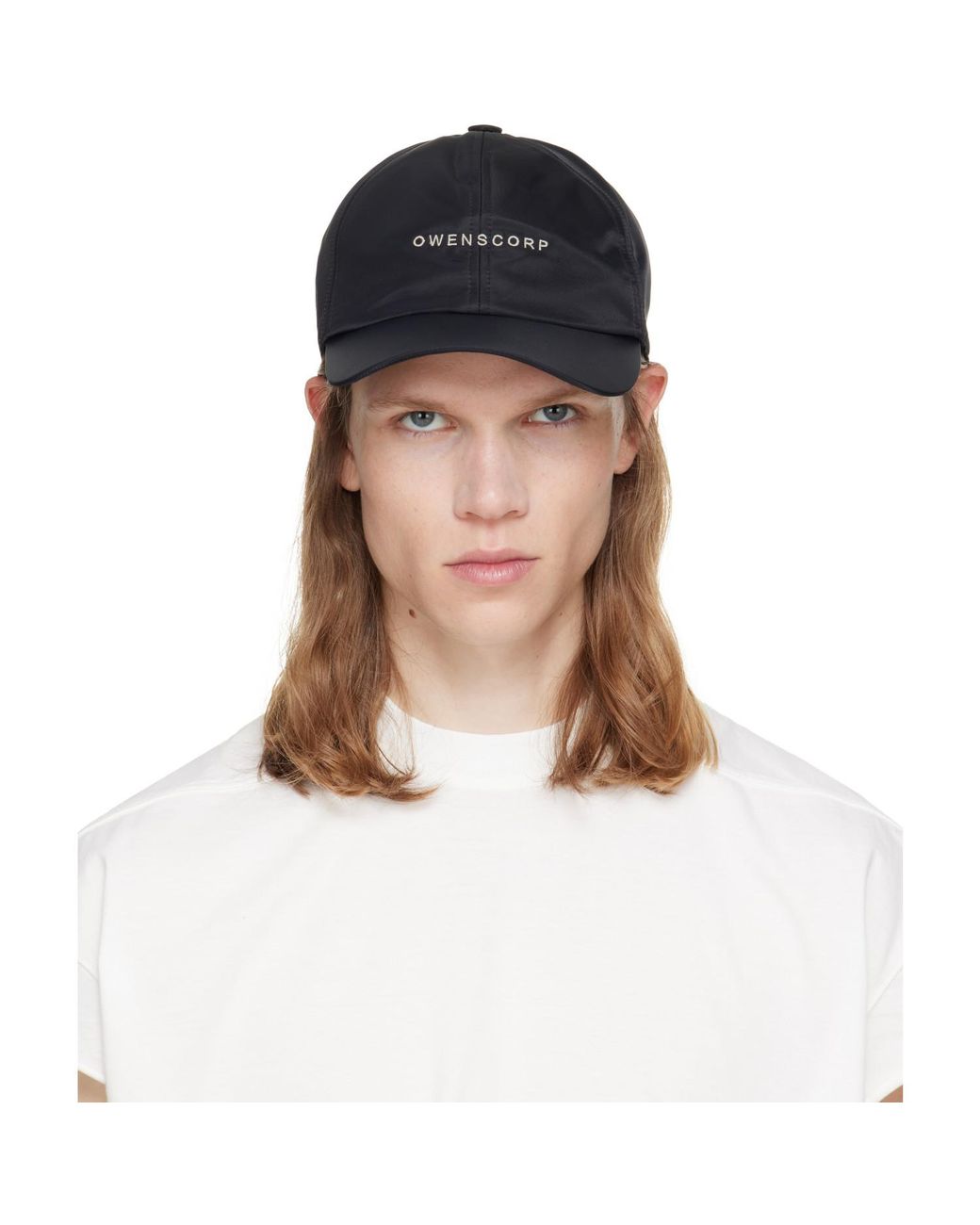 Rick Owens Brown Tower Baseball Cap for men