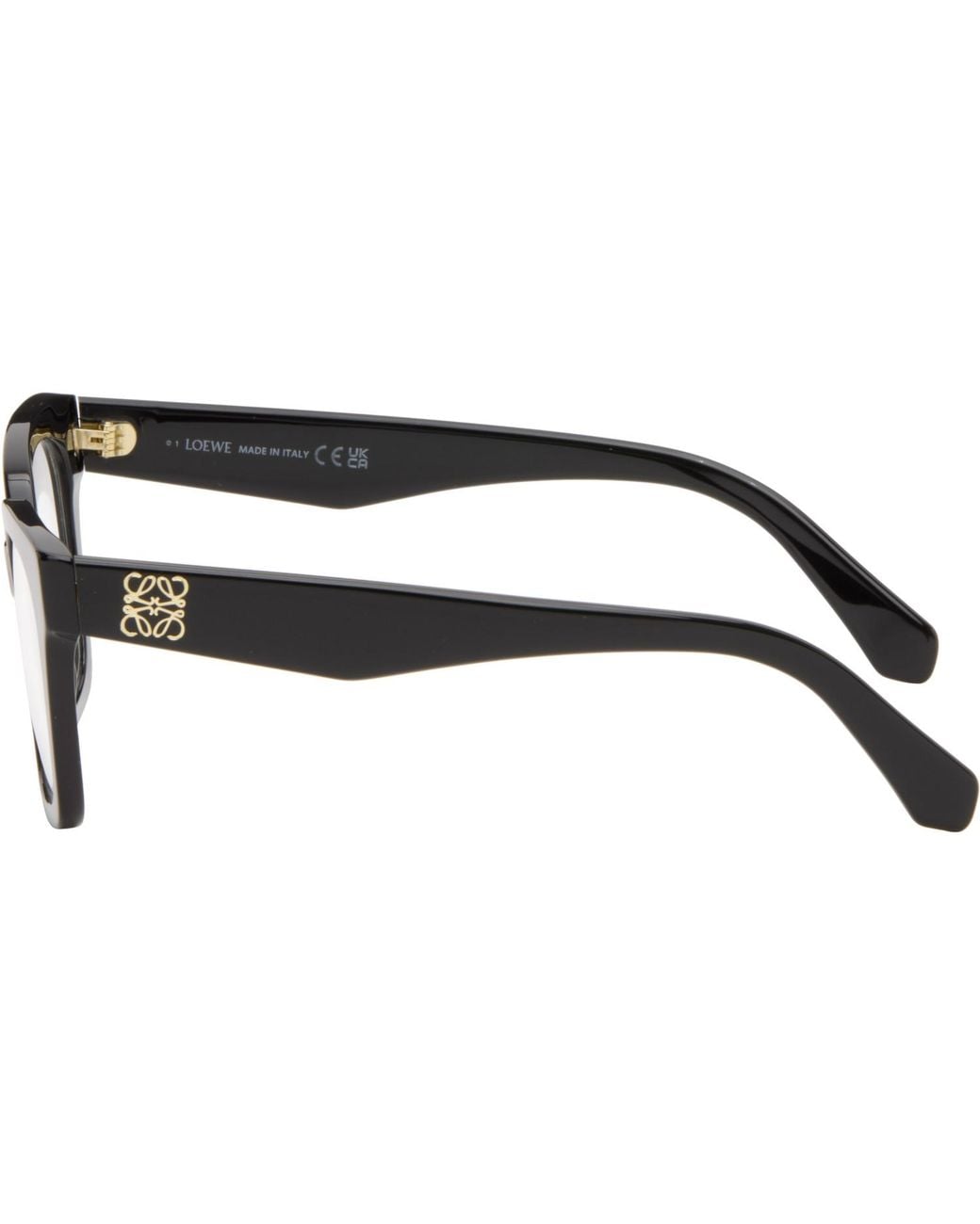 Loewe Black Anagram Glasses