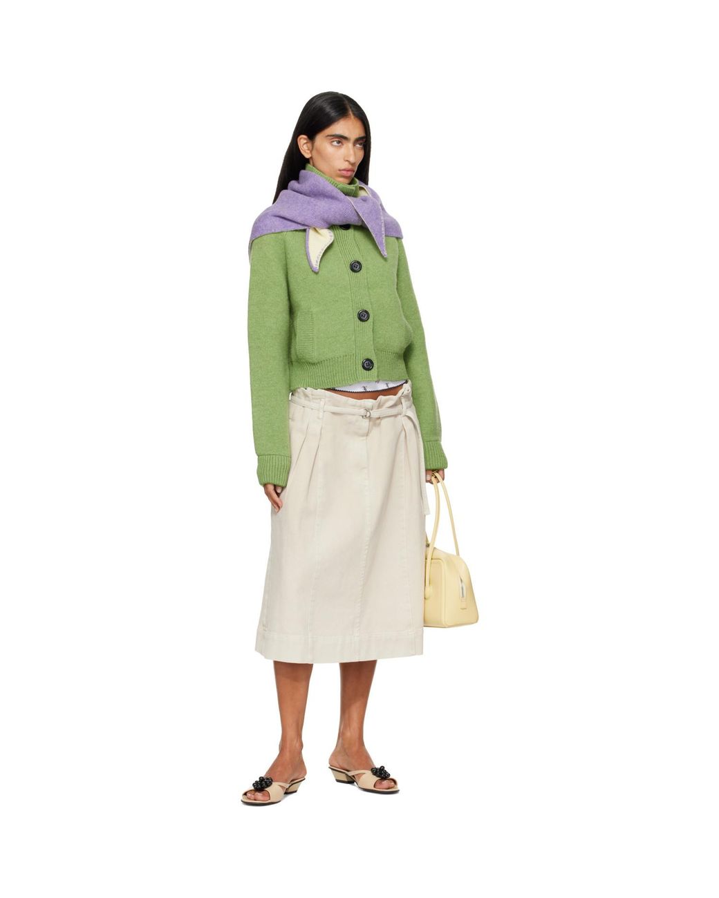 B.B. Wallace Green Hesse Cardigan
