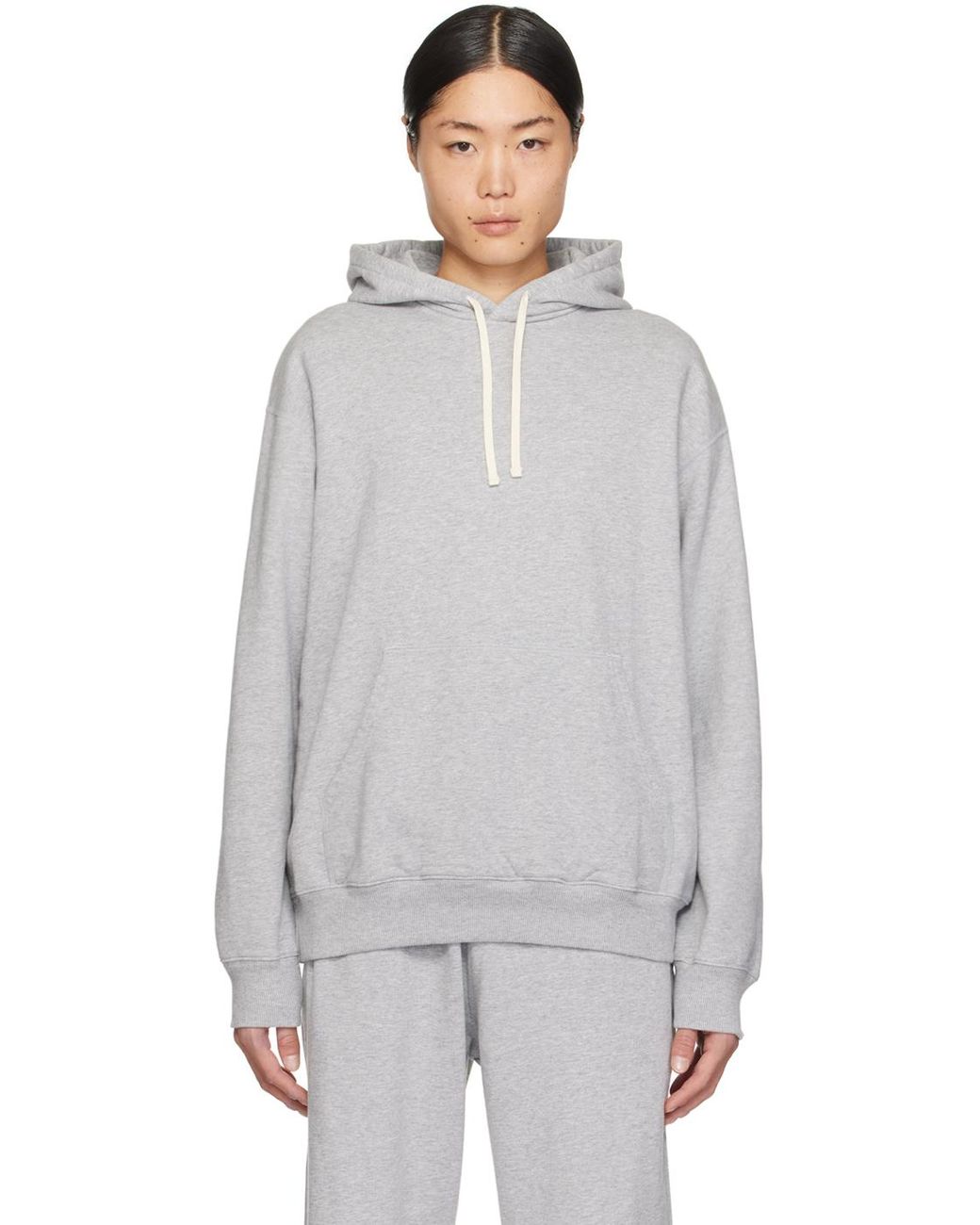 Reigning Champ Midweight Hoodie in Black for Men Lyst UK