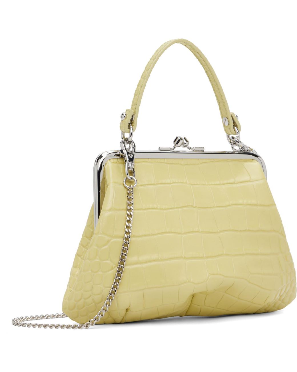 Vivienne Westwood Metallic Granny Frame Bag
