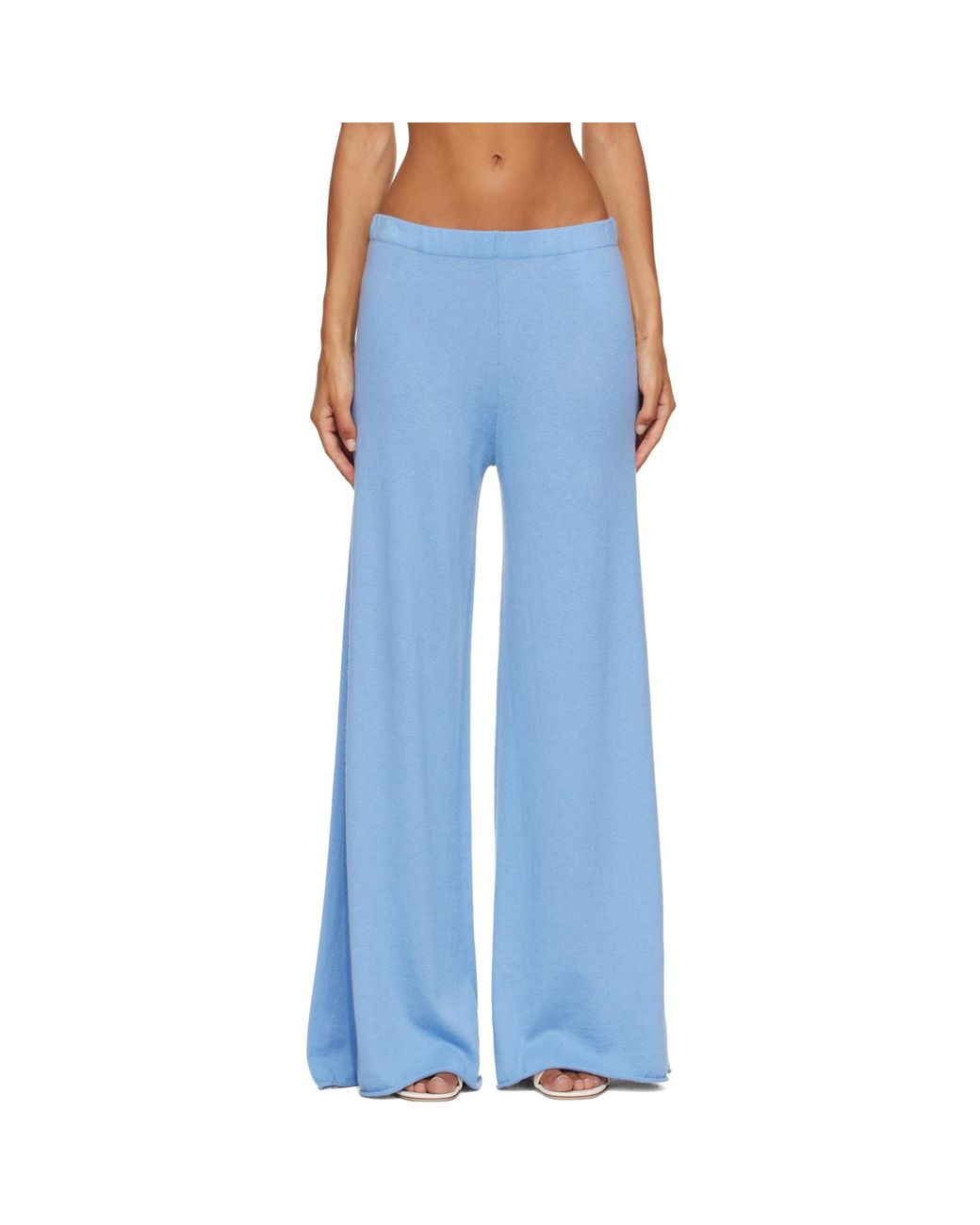 Lisa Yang Blue Ainsley Lounge Pants