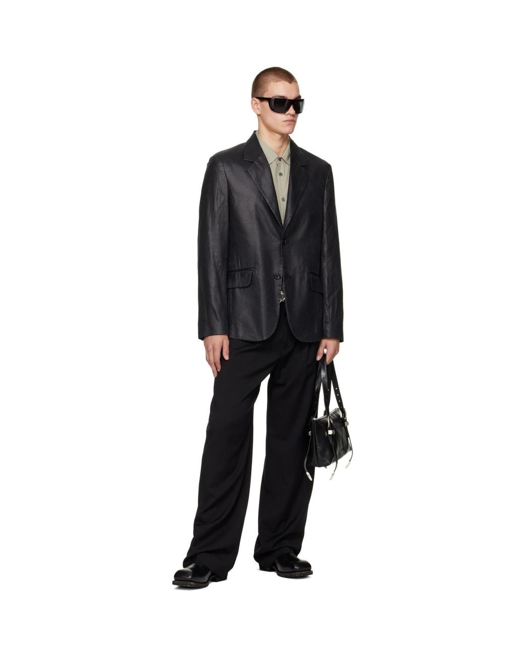 Our Legacy Black Classic Blazer for men