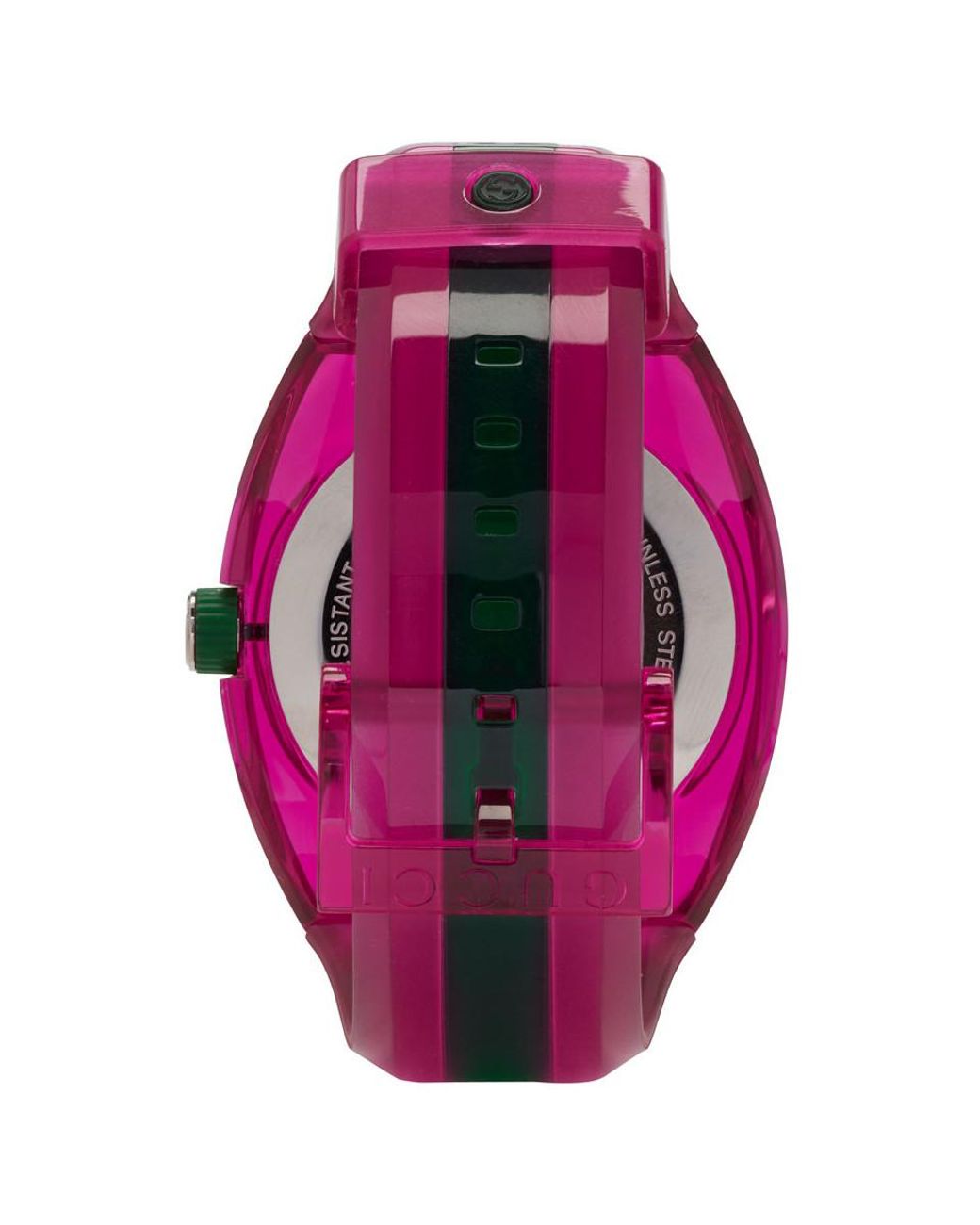 Gucci Synthetic Pink And Green G-sync 