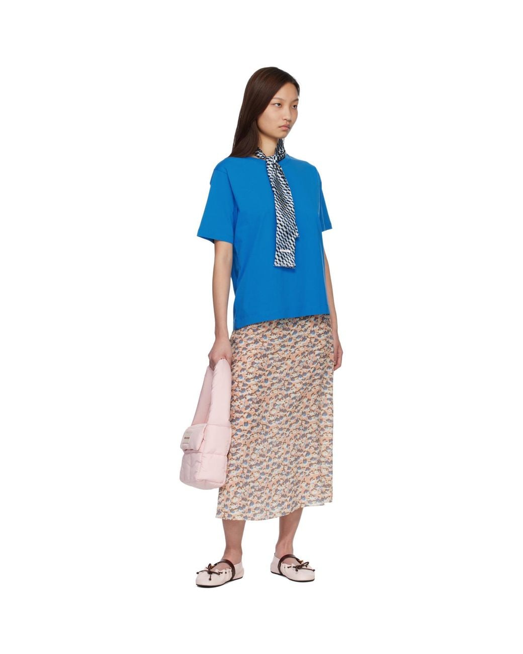Marni Pink Quilted Bag