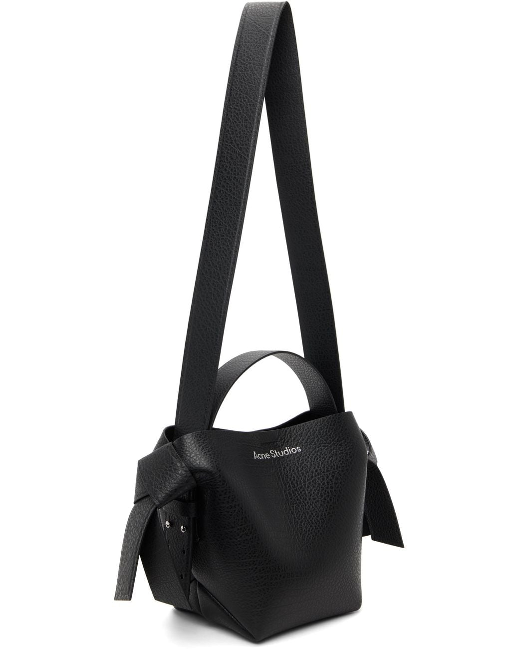 Acne Black Musubi Mini Shoulder Bag