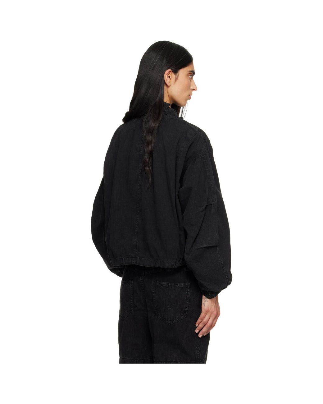 Isabel Marant Black Plume Jacket