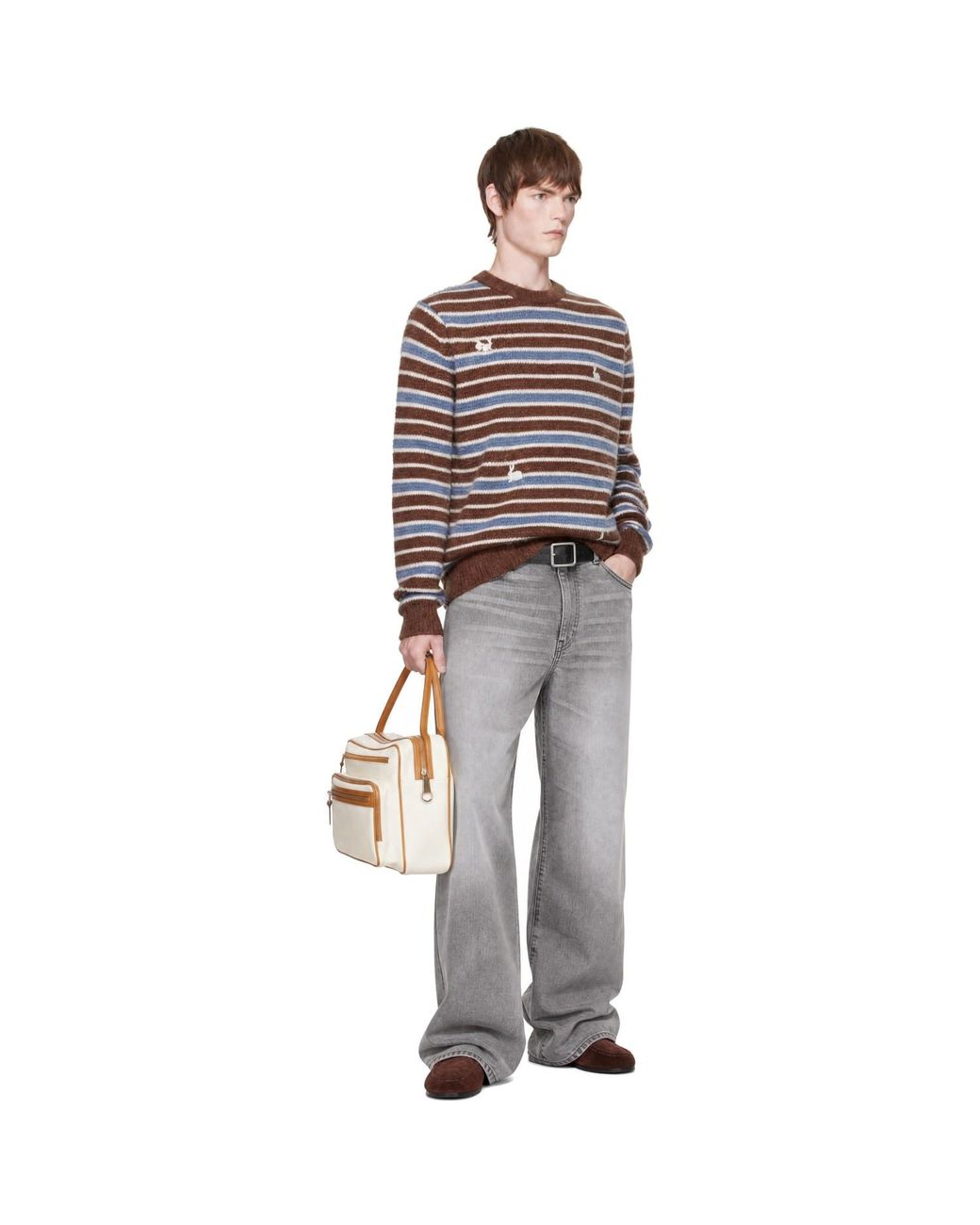 Carne Bollente Red Bunny Crossings Sweater for men