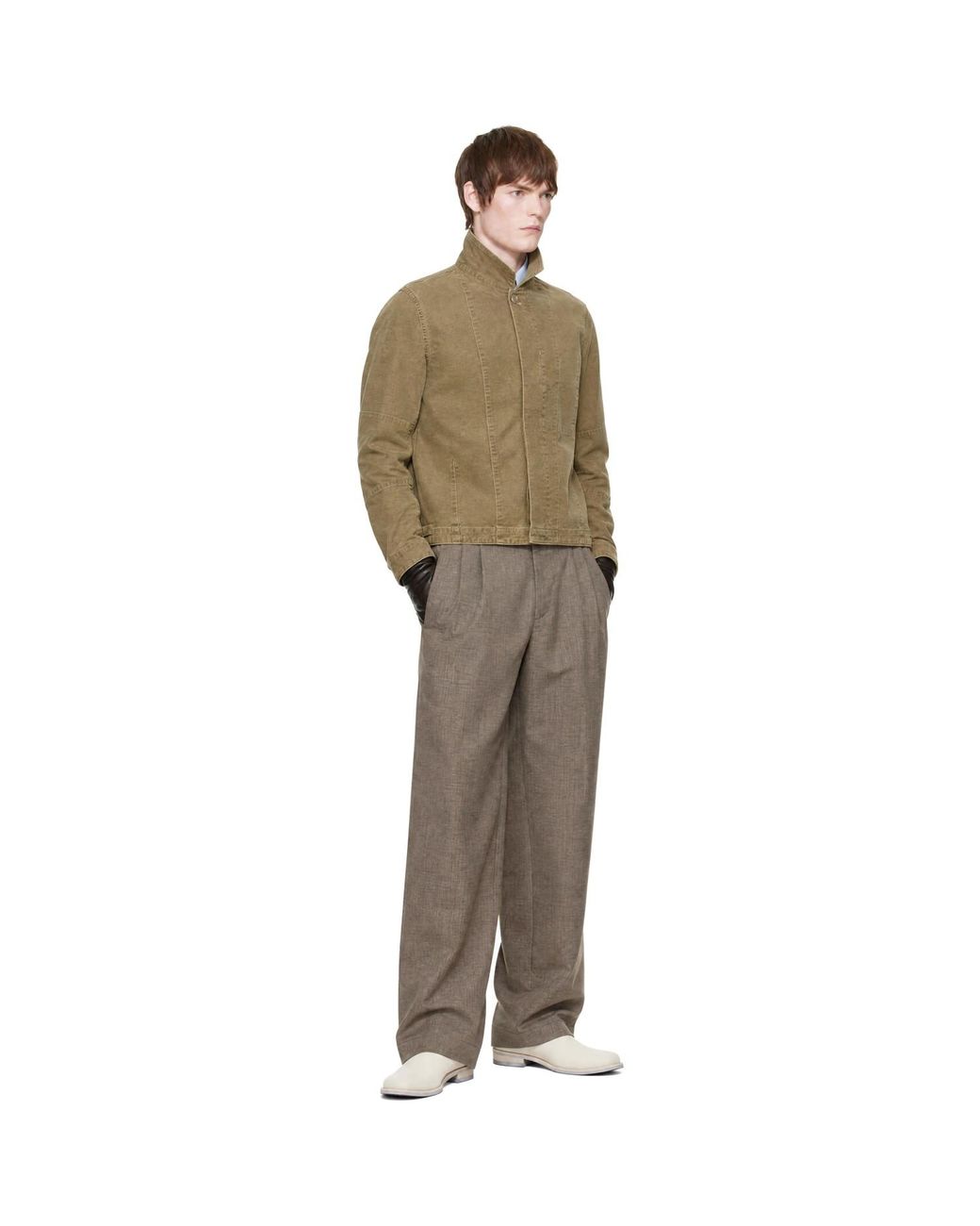 Our Legacy Brown Khaki Machine Jacket for men
