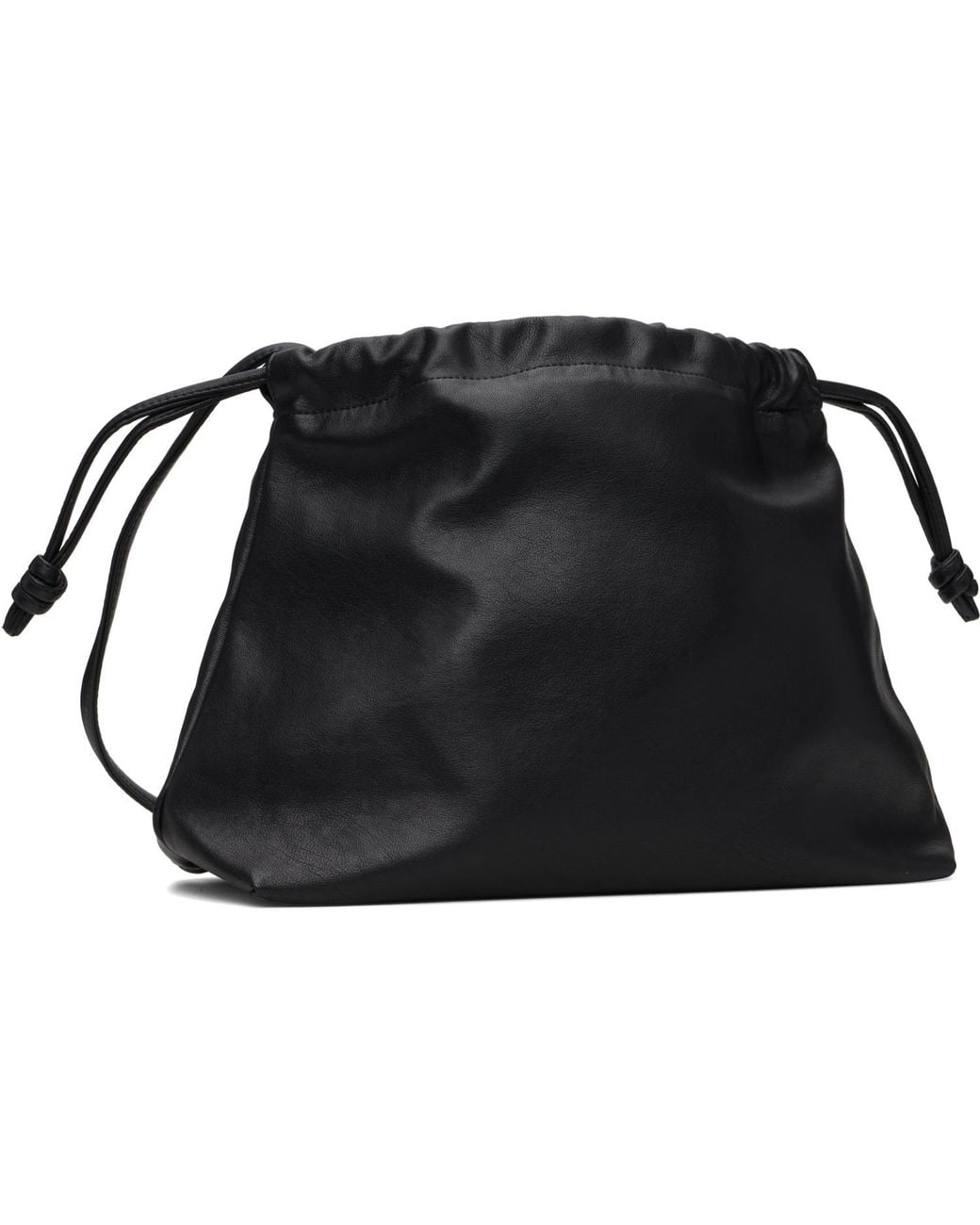 Frankie Shop Black Morgan Small Pouch