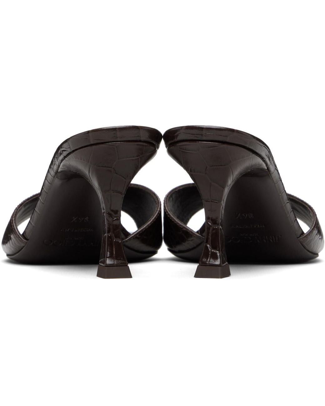 Jimmy Choo Black Skye 70 Heeled Sandals