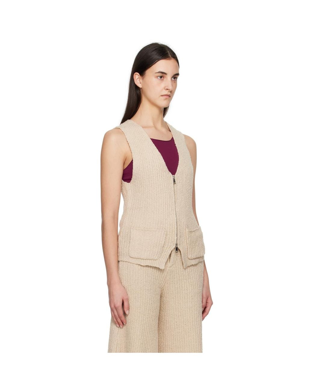 AYA MUSE Natural Cae Vest