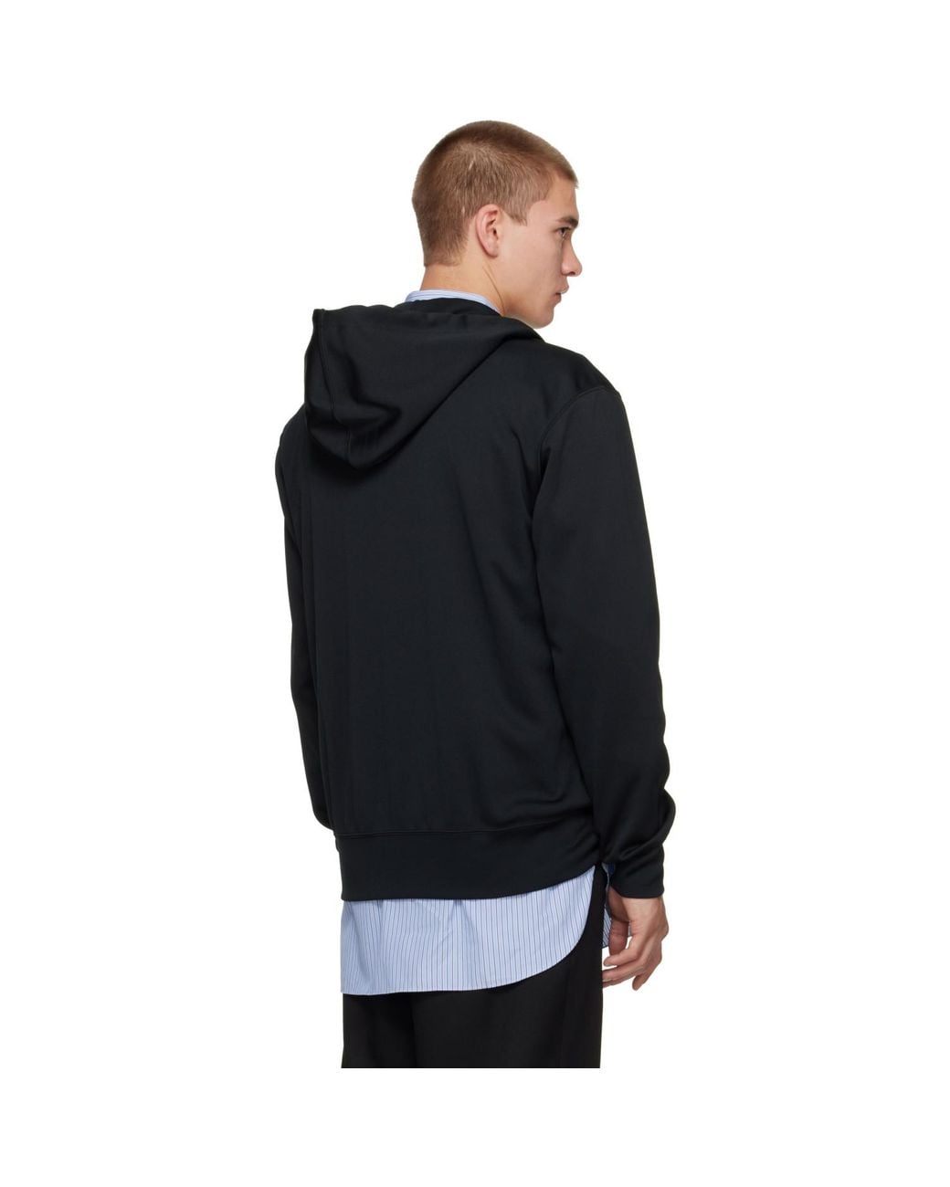 Comme des Garçons Black Four Pocket Hoodie for men