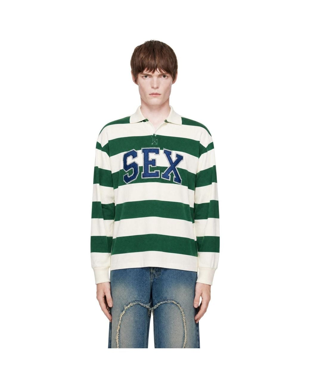 Carne Bollente Green Off- & What A Player Polo for men