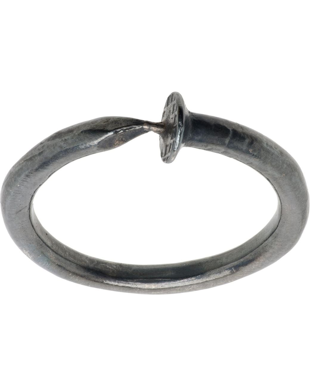 Guidi Metallic Nail G-Spr1 Ring for men