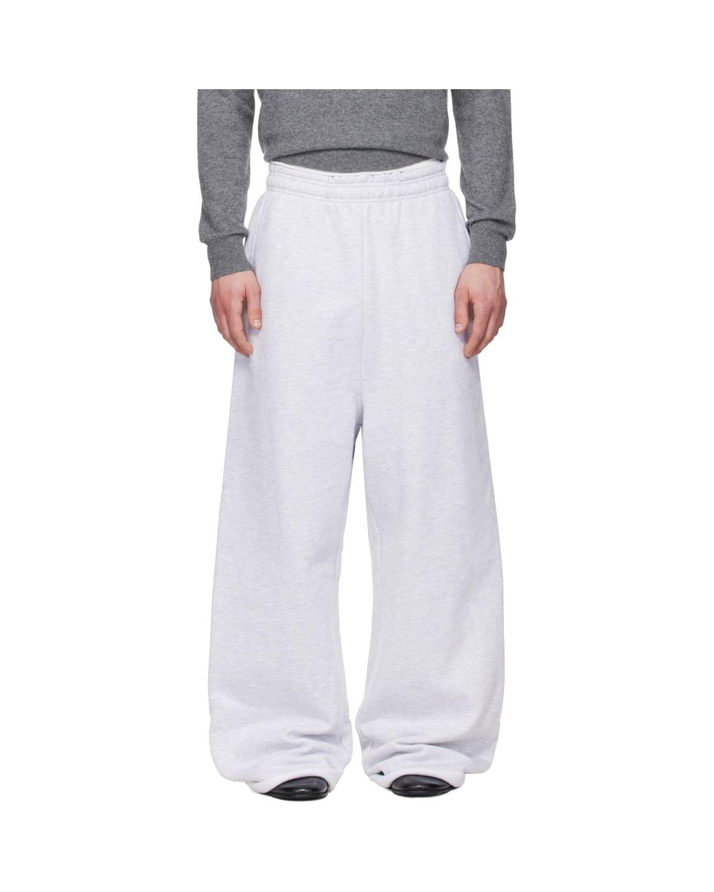 Entire studios White Full Sweatpants for men