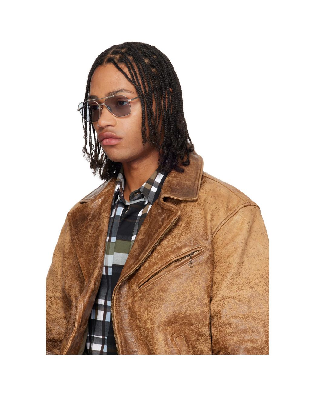 Dita Eyewear Gray Flight-Seven Sunglasses for men
