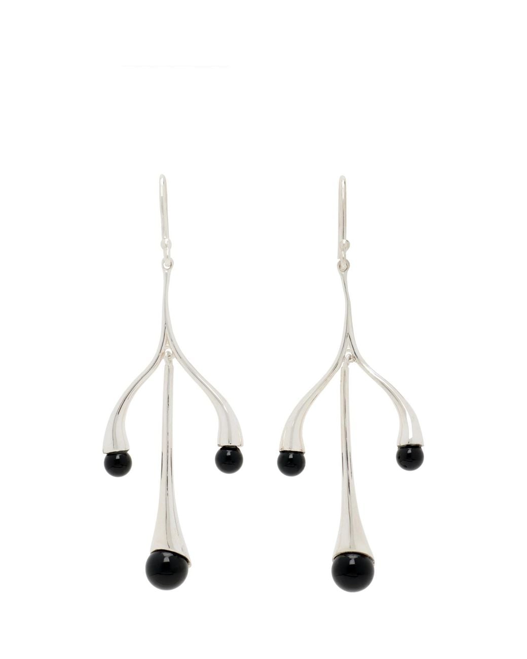 Sophie Buhai White Tiny Chandelier Earrings