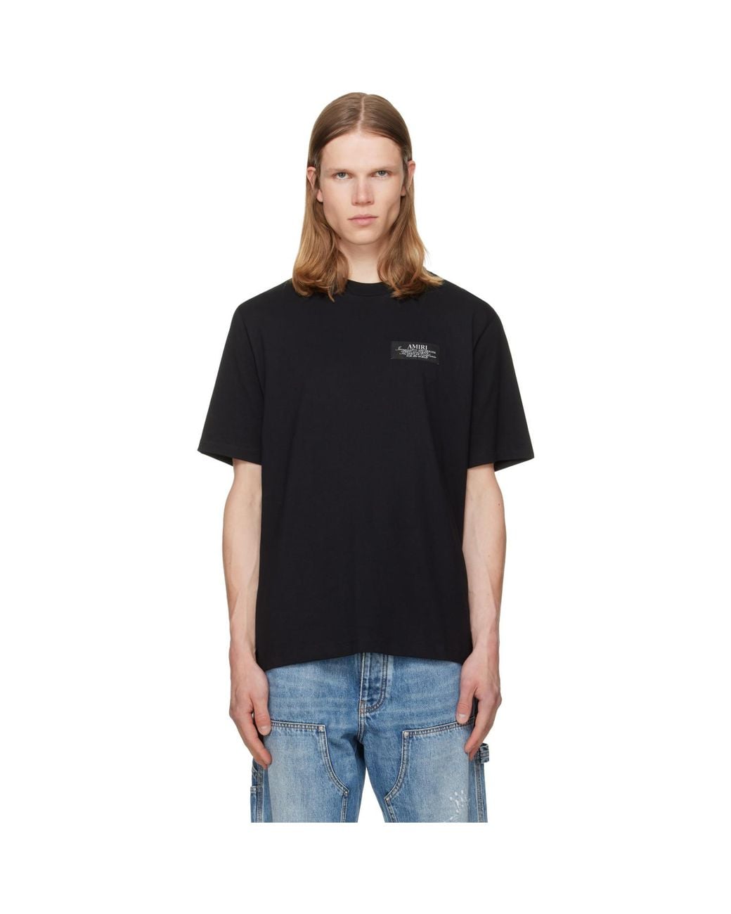 Amiri Black Spirit' T-Shirt for men
