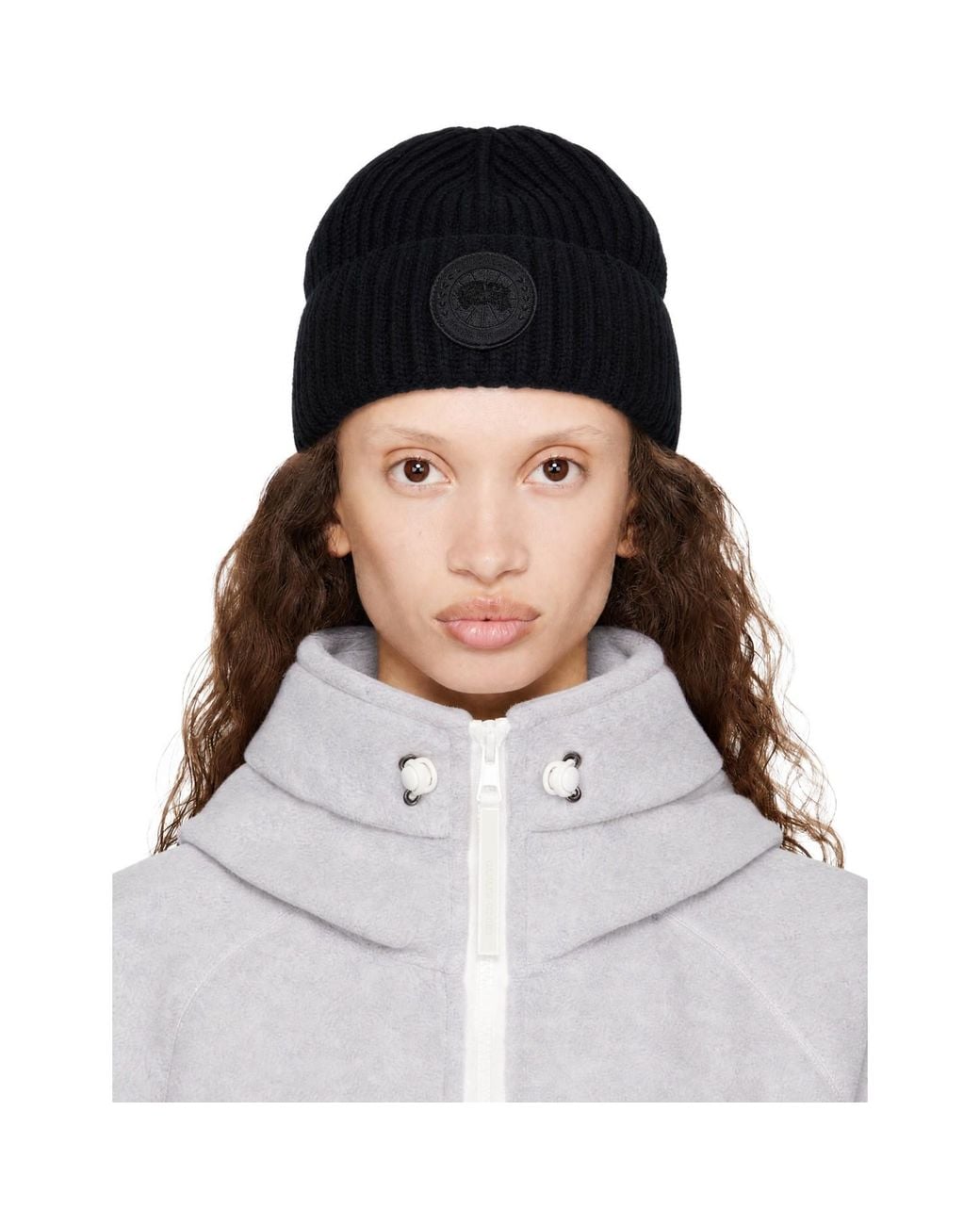 Canada Goose Multicolor Cashmere Blend Rib Beanie