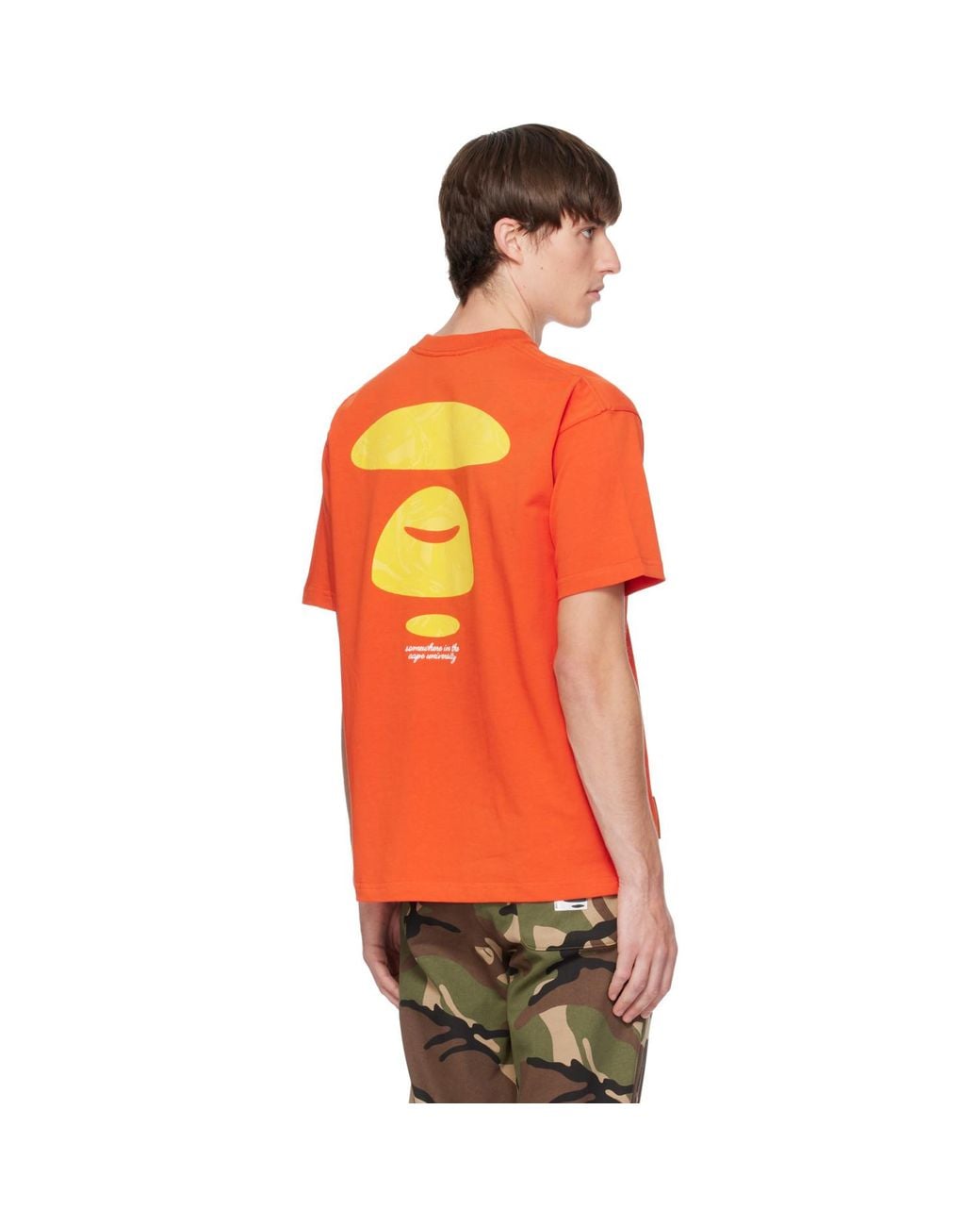 Aape By A Bathing Ape Embroidered Logo T-Shirt for men