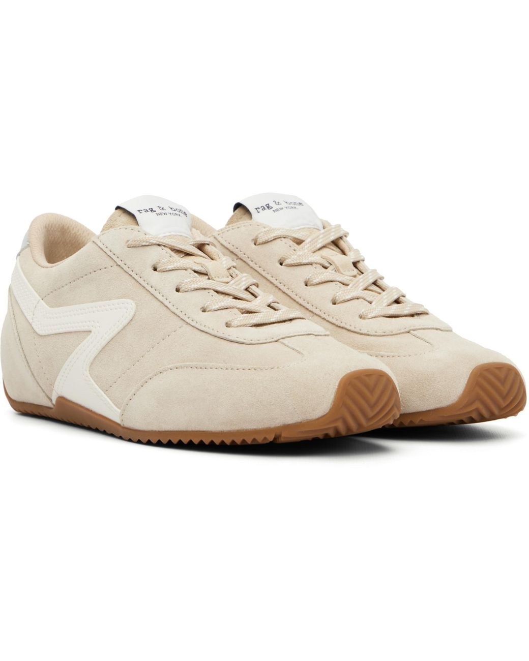 Rag & Bone Black Retro Slim Ultra Runner Sneakers