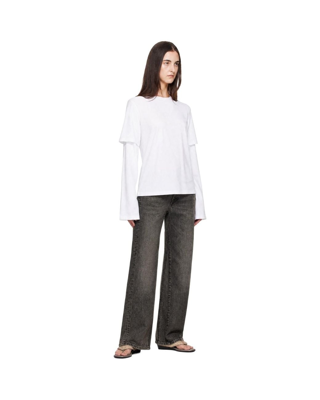 Still Here White 2Tee Long Sleeve T-Shirt