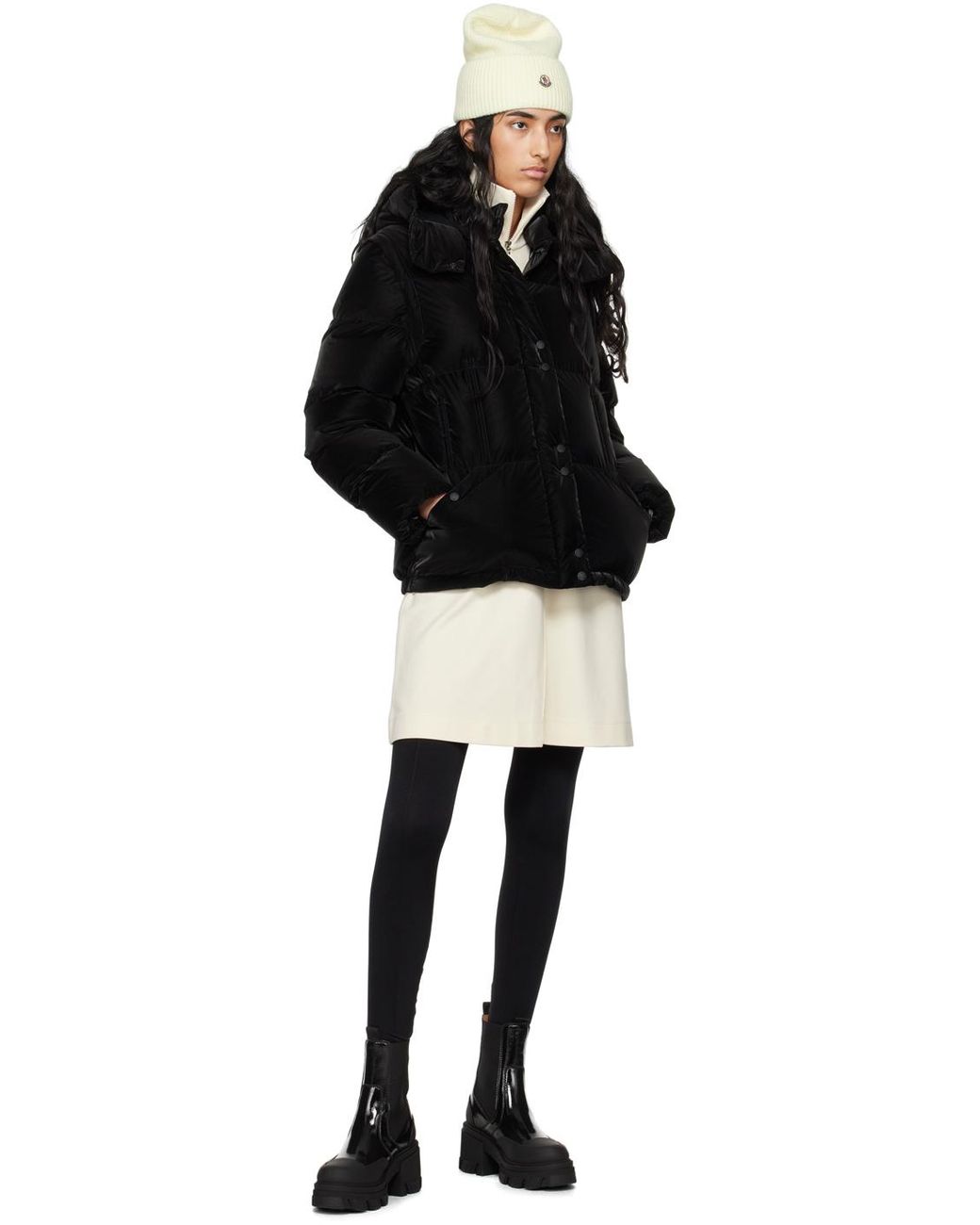 Moncler Allymes 2-in-1 ダウンジャケット ブラック | Lyst