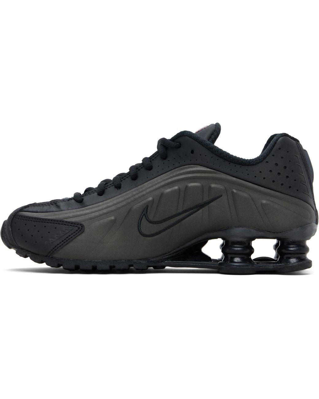 Nike Black Shox R4 Sneakers for men
