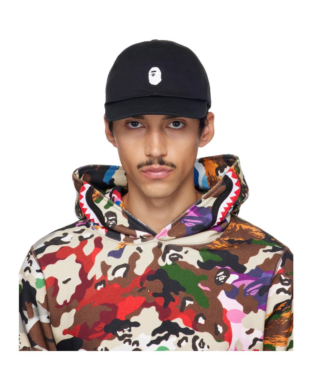 A Bathing Ape Blue Ape Head Cap for men