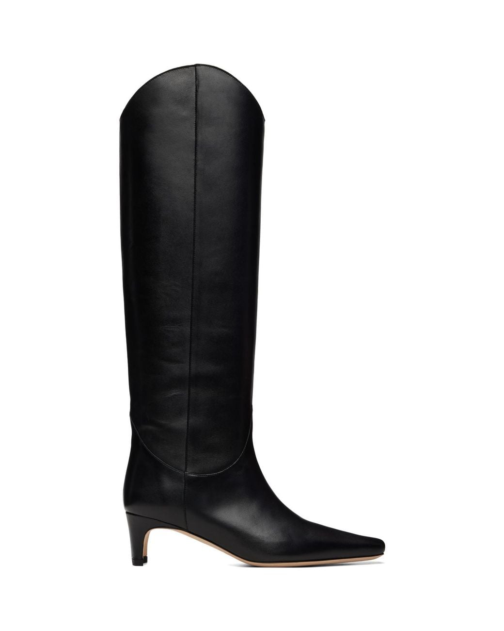Staud Black Western Wally Tall Boots