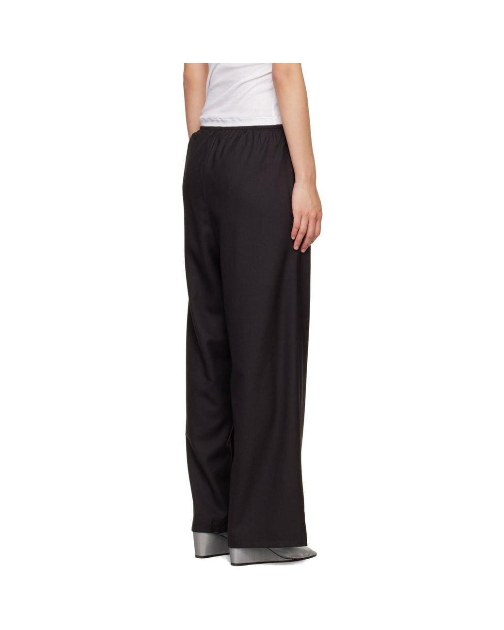 Baserange Black Stoa Lounge Pants
