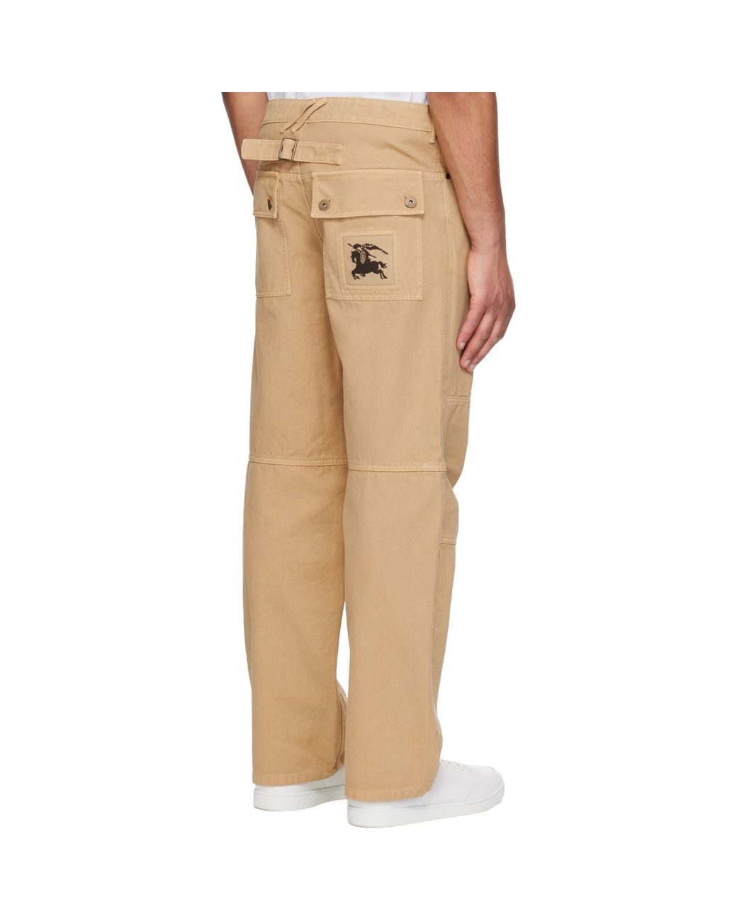 Burberry Natural Corban Trousers for men