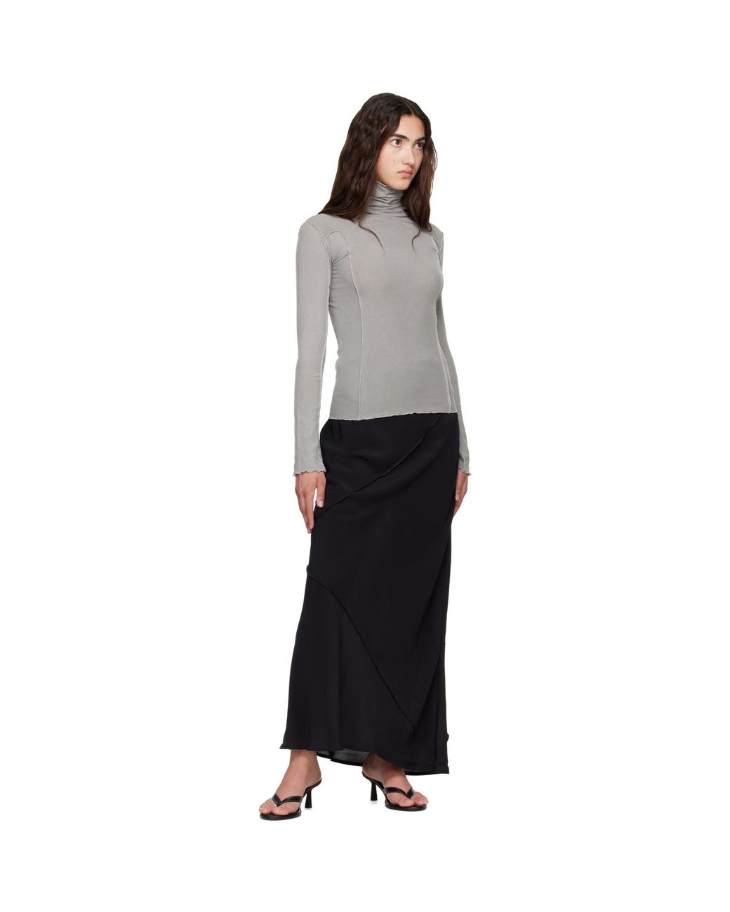 Baserange Gray Omato Turtleneck