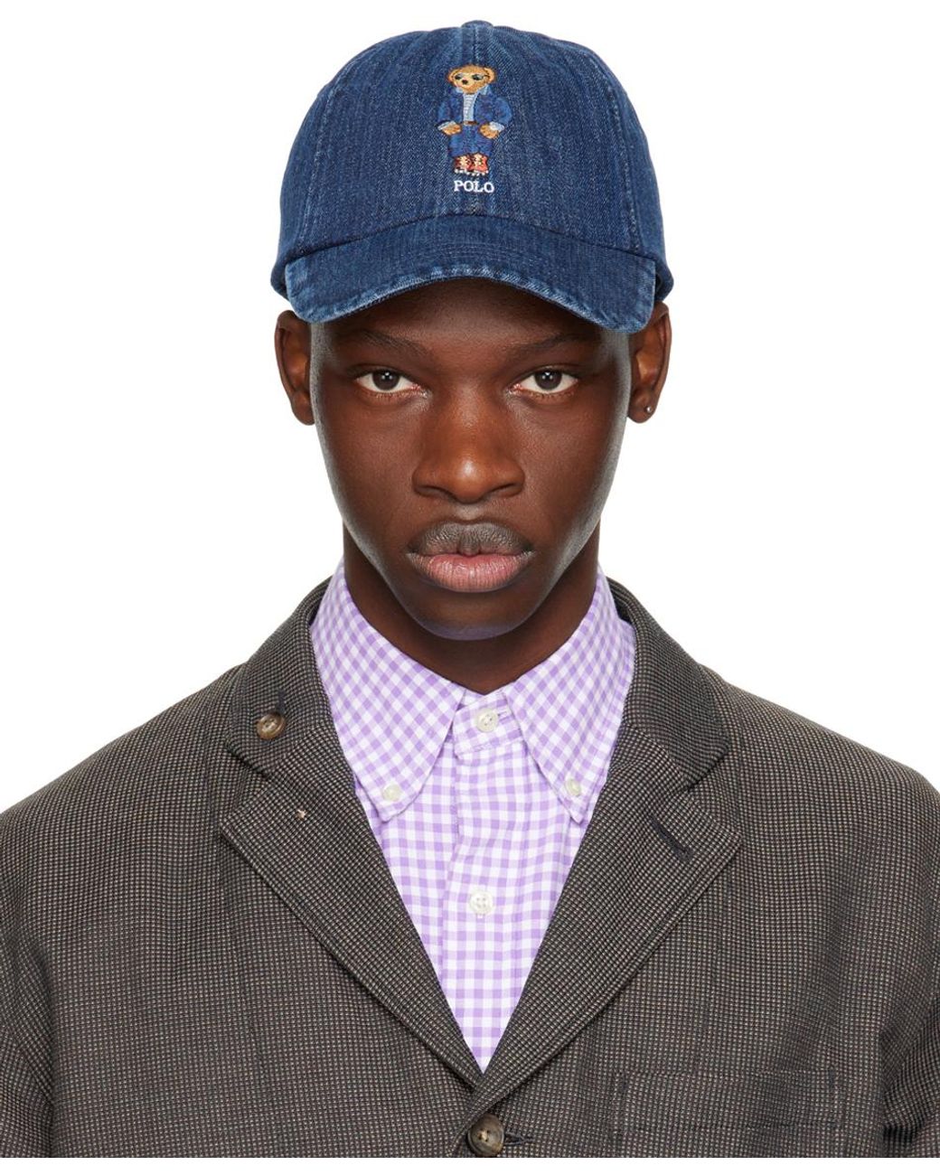 【Polo Ralph Lauren】 Polo Bear Denim Ball Cap 関税送料込み Polo Ralph Lauren Men's Polo Bear Denim Ball Cap - Macy's