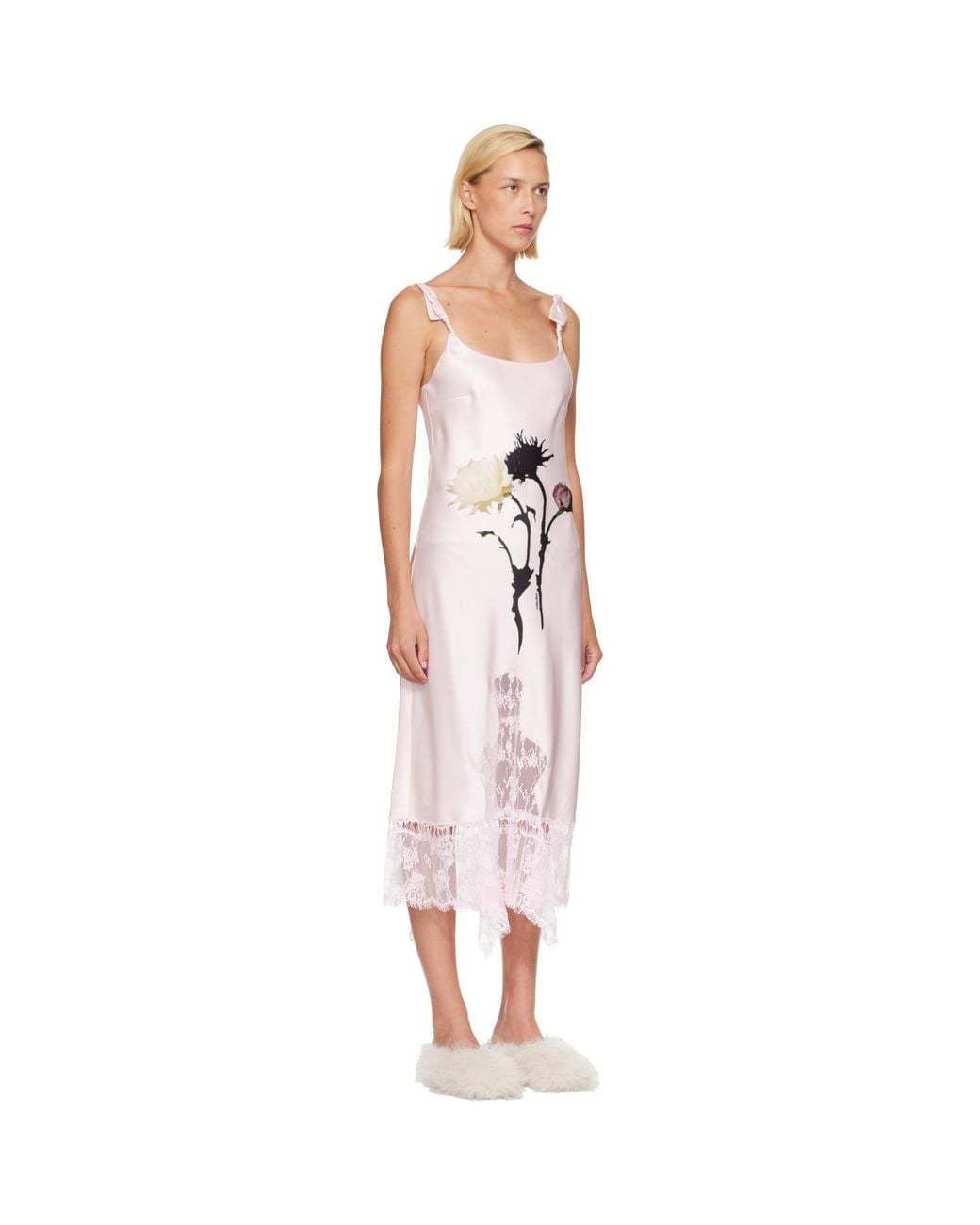 Collina Strada Pink Cypress Midi Dress