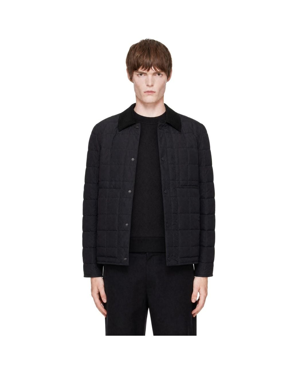 Givenchy Black Couture Seam Quilted Paris' Jacket for men