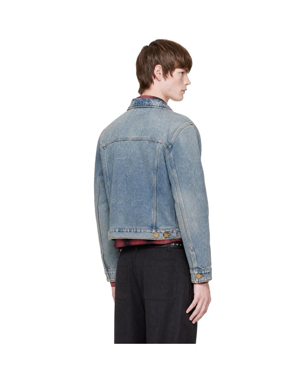 Carter Young Blue Andover Denim Jacket for men